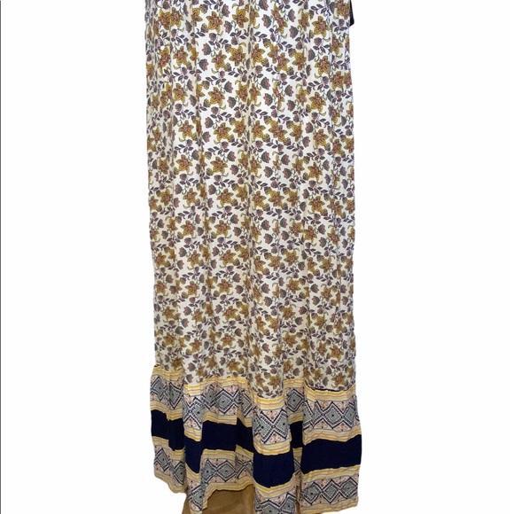 As U Wish Boho Maxi Dress Peasant Spaghetti Straps - Picture 2 of 11